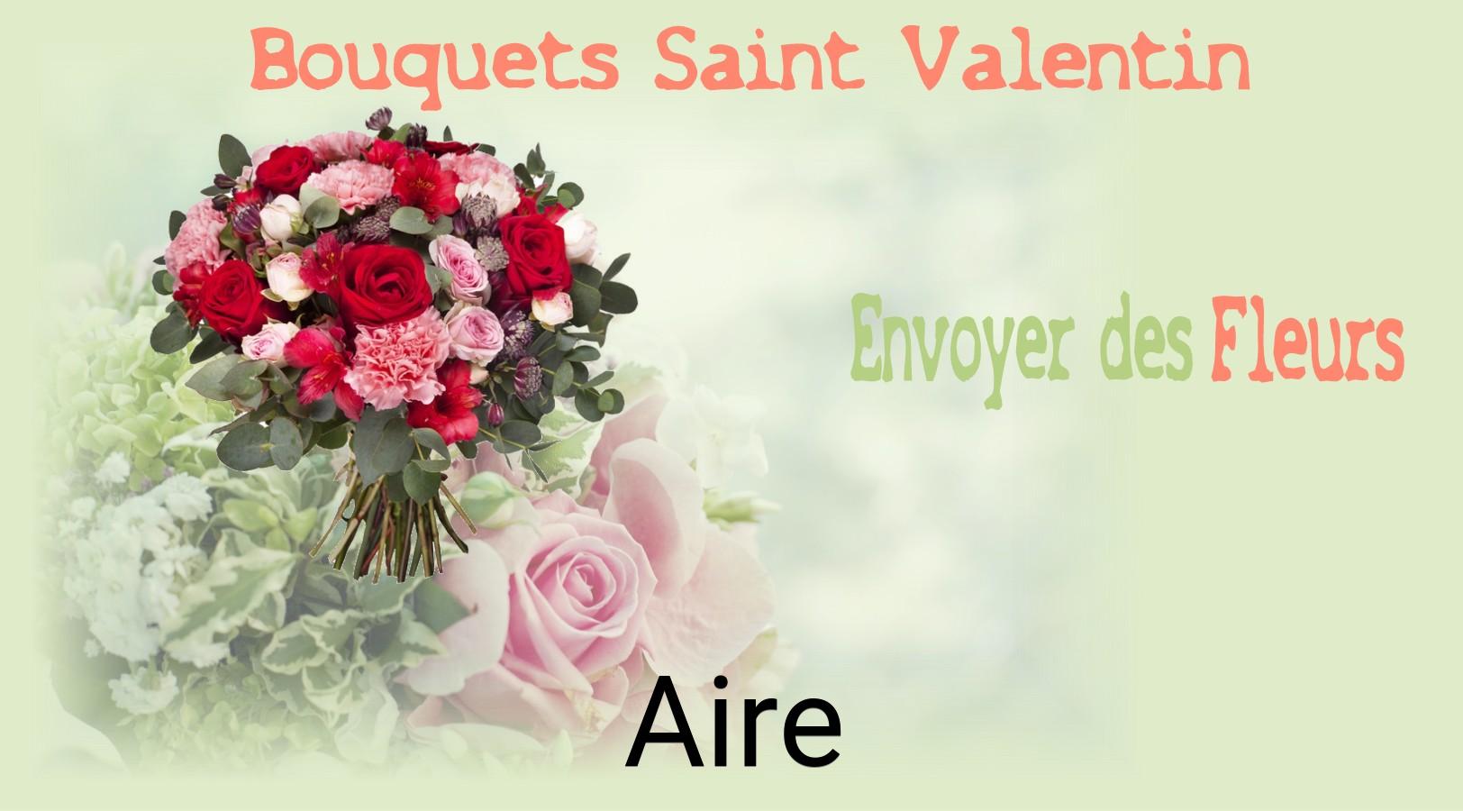 Roses de Saint-Valentin livrées à Aire